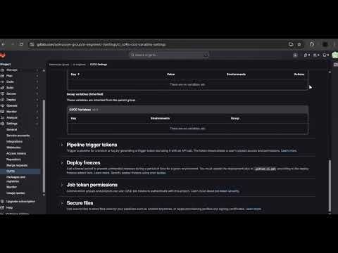 Automating Application Deployment with CI/CD (GitLab Pipeline Setup)