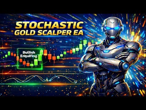 Stochastic Gold Scalper EA — Rule-Based Candlestick and Stochastic Scalping for MT5