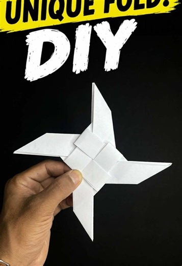 How to Make a Paper Star in 1 Minute - Super Easy Origami