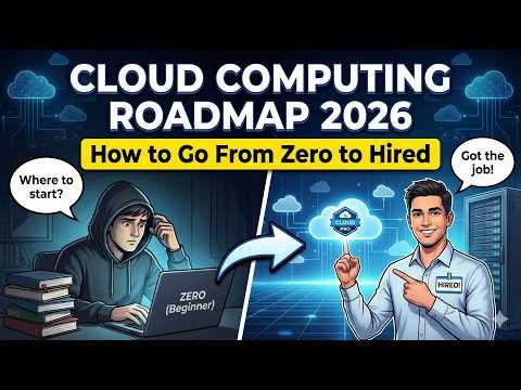 Cloud Computing Roadmap 2026: How to Go From Zero to Hired