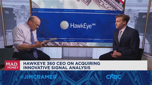 HawkEye 360 CEO John Serafini sits down with Jim Cramer