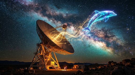 The universal grammar of intelligence, what dolphins and aliens have in common