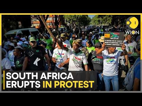 South Africa Anti-Immigration Protests Erupt As Thousands March Over Jobs Crisis | WION