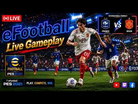 🔴 Legendary Football Moments | PES 2021 eFootball Match Simulation Gameplay LIVE - PRS SOUL