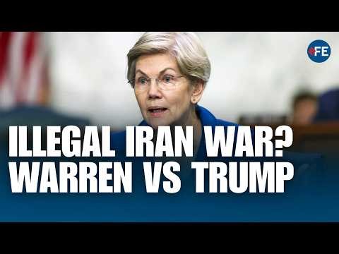 When Elizabeth Warren Slams Trump's Iran War in Fiery Senate Speech