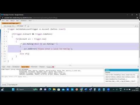 Triggers in Salesforce