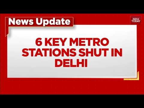 Breaking News: Delhi Metro Shuts 6 Stations Ahead of Opposition March to Supreme Court