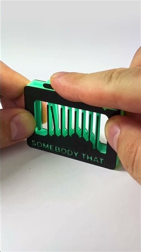 Gotye - Somebody That I Used to Know | 3D Printed Music Fidget