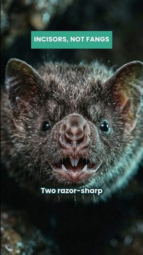 Real Vampires Exist and They're Not What You Think #animalfacts #halloween