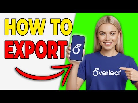 How To Export PDF And Source Files From Overleaf [Updated 2026]