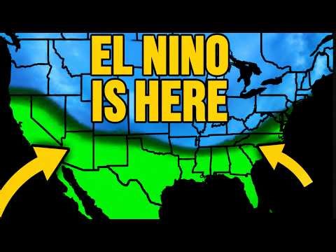 NOAA Confirms El Nino Has Officially Started...