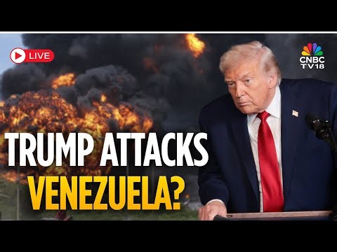 Venezuela LIVE: Trump Attacks? Explosions Heard Over Capital Caracas Amid US Tensions | N18G