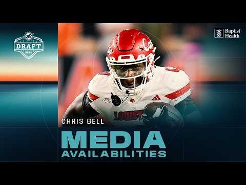 Chris Bell meets with the media | Miami Dolphins