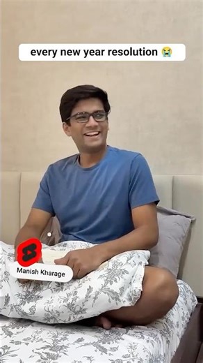 every new year resolution 😭 @ManishKharage