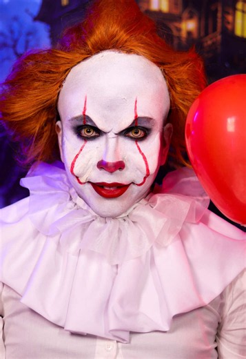 Pennywise Halloween Makeup Tutorial – Easy Step-by-Step Guide