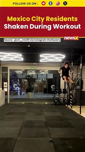 Seismic Alarm Triggers Chaos During CrossFit Session In Mexico City | NewsX