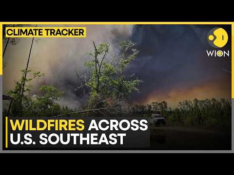 US Wildfires: Georgia Firestorm Destroys Homes & Communities | WION Climate Tracker