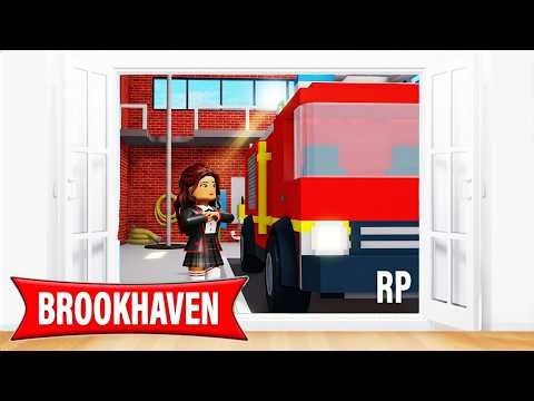 The LEGO Firefighter Update Is HERE.. (Roblox Brookhaven 🏡RP)