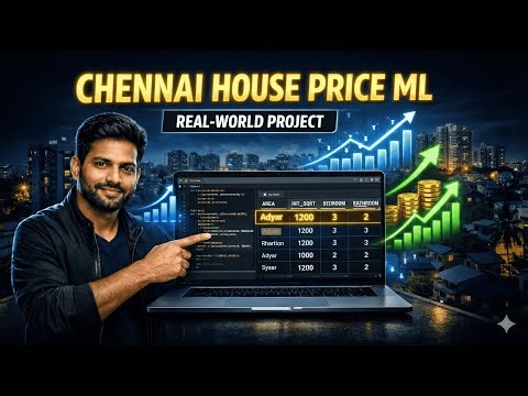 Full Stack Machine Learning Project: Chennai House Price Prediction using Python, ML & React