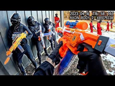 NERF WAR Bodycam S.W.A.T. BATTLE | Safehouse Raid