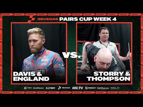 6 RED TIME?.. | Davis/England v Storry/Thompson | 36Vegas Pairs Cup - G4 - Match 6