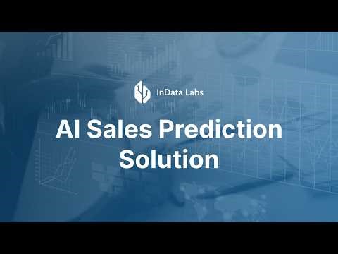 AI-Powered Sales Forecasting for Manufacturing — Demo | InData Labs