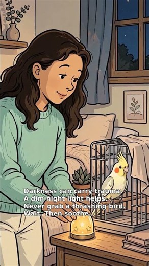 Why Your Rescue Bird Screams in the Middle of the Night (For a Dark Reason)