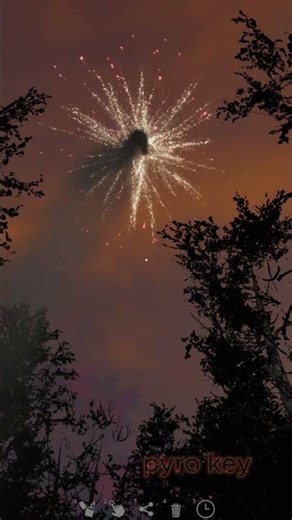 crackling willow with dark red dahlia #fireworks