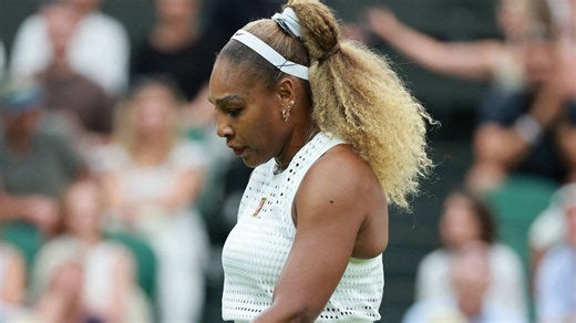 Tak zachowała się Serena Williams po odpadnięciu z Wimbledonu