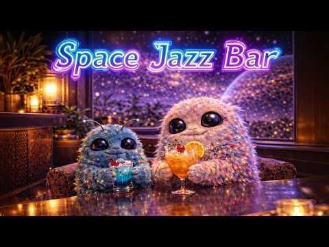Space Lounge Jazz 🌌 Relaxing Alien Bar