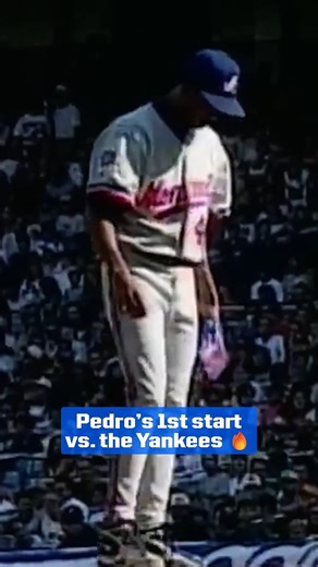 Pedro Martinez's 1st career start at Yankee Stadium ('97) was ELECTRIC ⚡#mlb #baseball #pedromartinnez #highlights | MLB Throwbacks