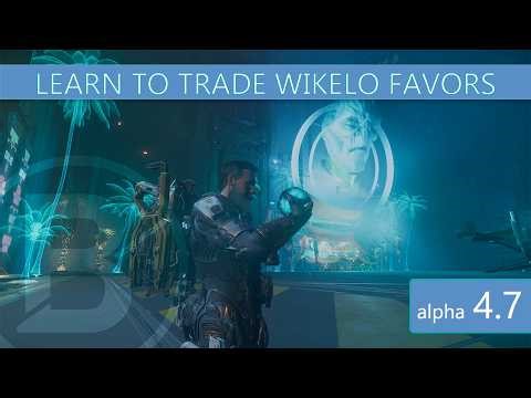 Star Citizen Alpha 4.7 || Anvil Valkyrie - Trading with our favourite ET (No Commentary)