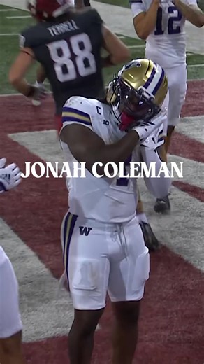 A beast in the backfield. 😤 #JonahColeman #BroncosDraft #NFLdraft #UWFootball