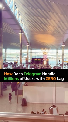 Telegram’s Architecture Explained in 30 Seconds 🚀 See in description 👇🏻 #tech #shorts #telegram