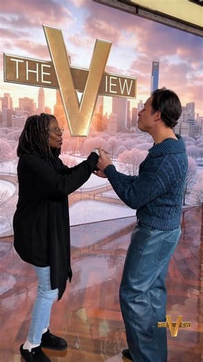 Whoopi Goldberg and Anthony Ramos share a sweet moment after he shared in his interview that he sang 'Just My Imagination' by The Temptations to his science teacher and she passed him! | The View