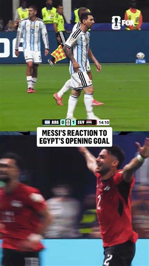 Messi looks on as Argentina trails for the first time at the 2026 FIFA World Cup