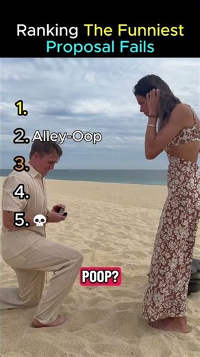 Ranking The Funniest Proposal Fails 😭