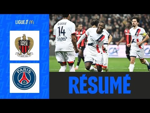 1ER BUT pour Dro Fernández à 18 ans, le PSG DÉROULE à Nice | 27ème journée -Ligue 1 McDonald's 25/26