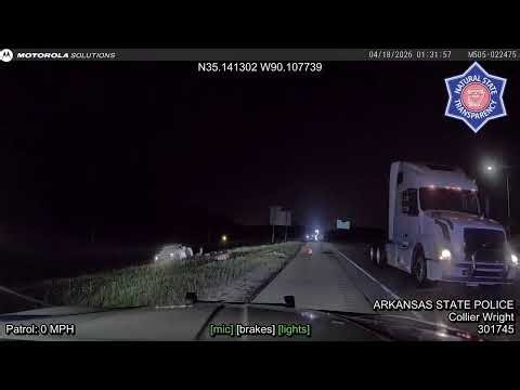 Pursuit/TVI I-55/US-70 Broadway West Memphis Arkansas State Police Troop D, Traffic Series Ep. 1890