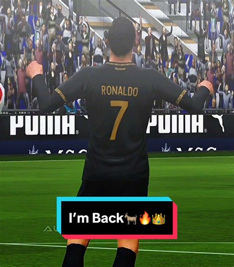 I’m Back i’m Back 🐐🔥👑 #efootball #pes #augustefootball #cr7 #ronaldo