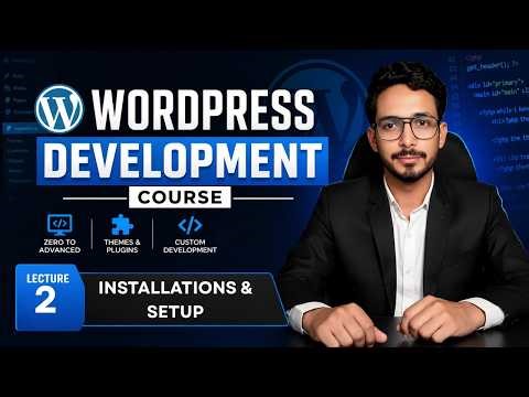 WordPress Full Course-Lecture #2-Wordpress Installation and Website setup with hostinger