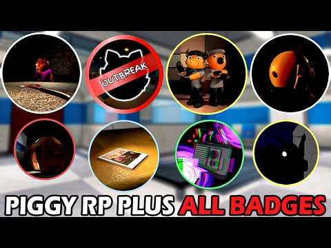 How To Get All 8 Badges in Piggy Roleplay PLUS (Roblox)