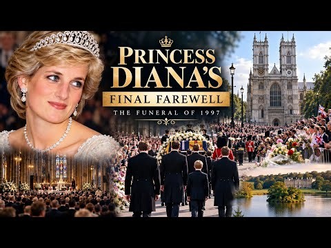 Princess Diana’s Final Farewell 👑 | The Funeral of 1997