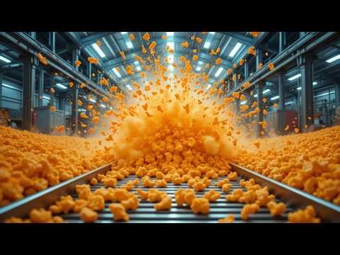 SHOCKING: Inside the Cheetos Factory – The Hidden Cheese Dust Secret That Makes Billions Addicted)