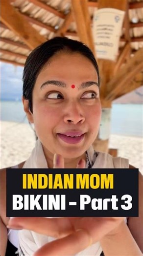 Indian Mom Sees Bikini 👙 At Mexico Beach - Part 3