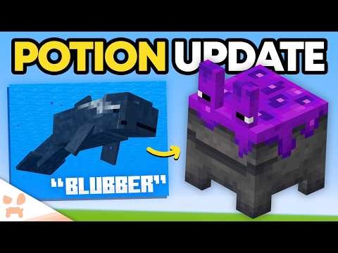 NEW MINECRAFT LEAK CONFIRMS THE POTION UPDATE, PENGUINS + WHALES?!