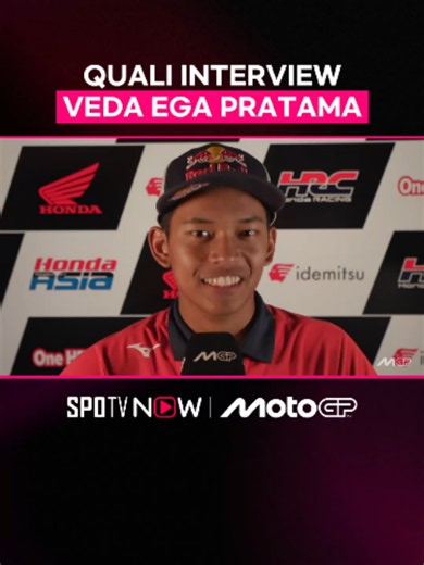 #MotoGP 🏍 - Hasil diskusi intensif dengan crew dan mekanik Honda Team Asia serta banyak belajar dari kesalahan di hari Jumat, membuahkan hasil positif untuk Veda Ega Pratama di FP2 dan Kualifikasi #DutchGP Jangan sampai ketinggalan serunya MotoGP™ 2026! 🏁 Langganan Paket Motorsport atau Paket Ultra (Bulanan/Tahunan) sekarang. ⏭️ https://onelink.to/spotv_indonesia #SPOTVNOW