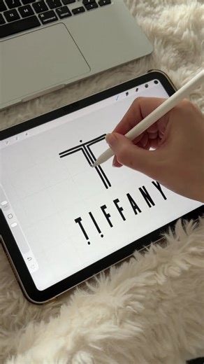 Create Your Personalized Logo Tattoo Ideas with TIFFANY #TattooIdeas #LetterLogo #NameLogo