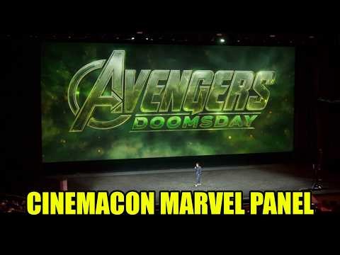CINEMACON AVENGERS DOOMSDAY TRAILER! MARVEL STUDIOS PANEL WATCH PARTY
