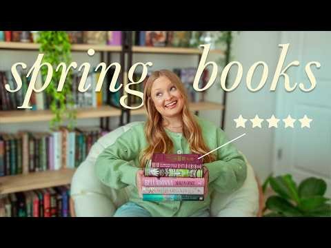 SPRING BOOK RECOMMENDATIONS \\ atmospheric, whimsical, romantic 🌼 what your spring tbr needs!